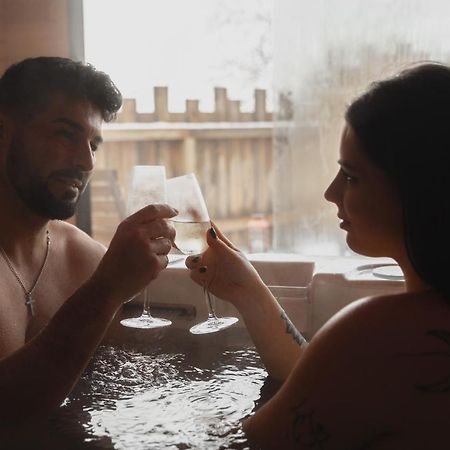 La Cabane Ofuro Villa Celles  Eksteriør bilde