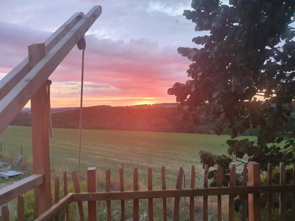 La Cabane Ofuro Villa Celles  Eksteriør bilde