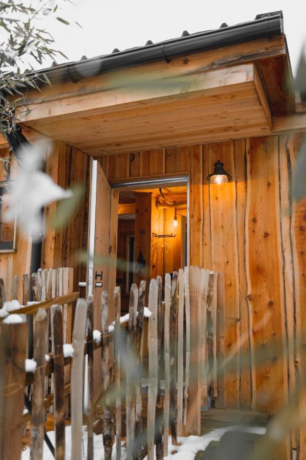 La Cabane Ofuro Villa Celles  Eksteriør bilde