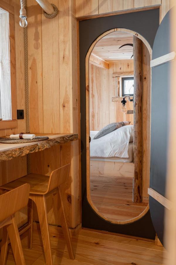 La Cabane Ofuro Villa Celles  Eksteriør bilde