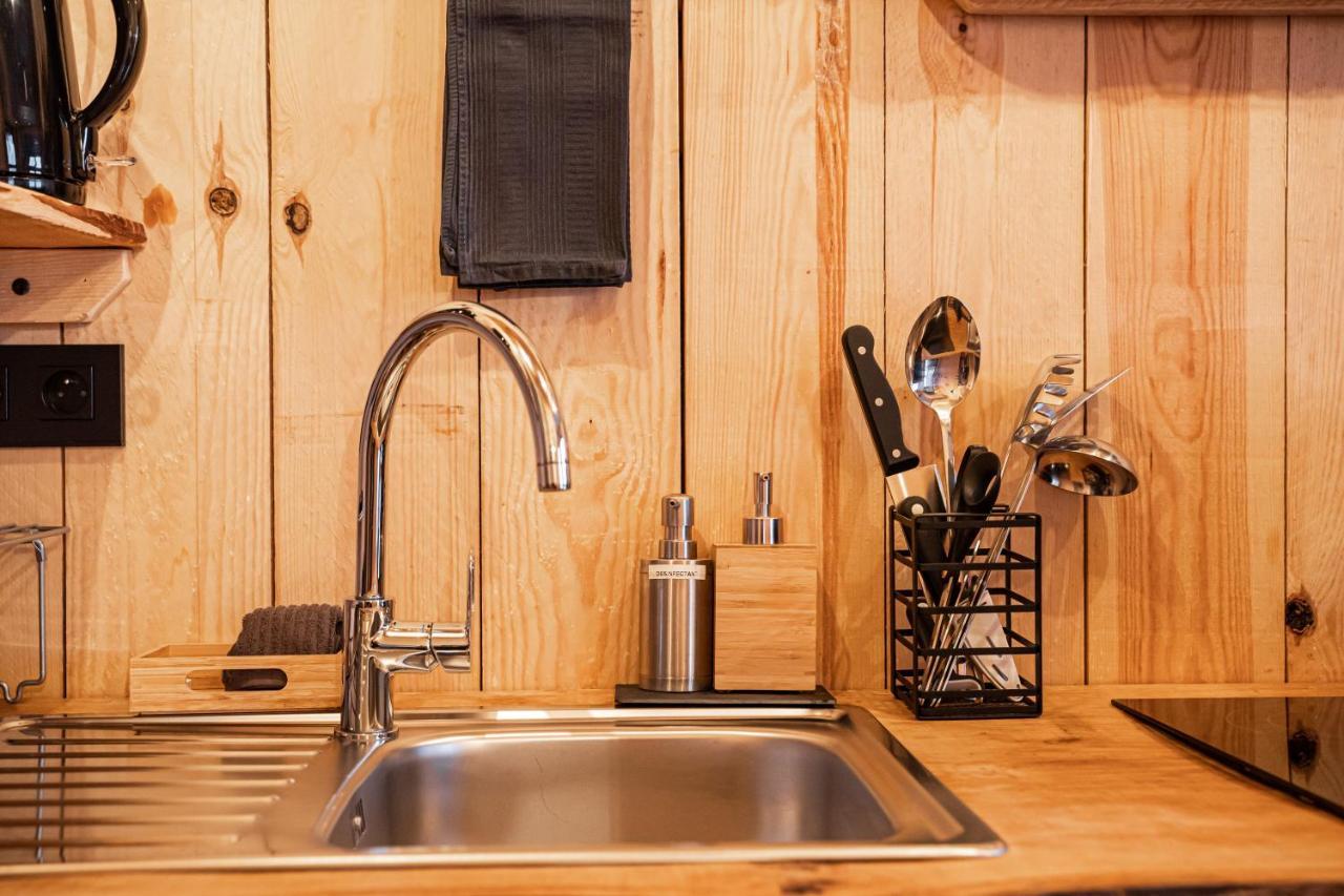 La Cabane Ofuro Villa Celles  Eksteriør bilde