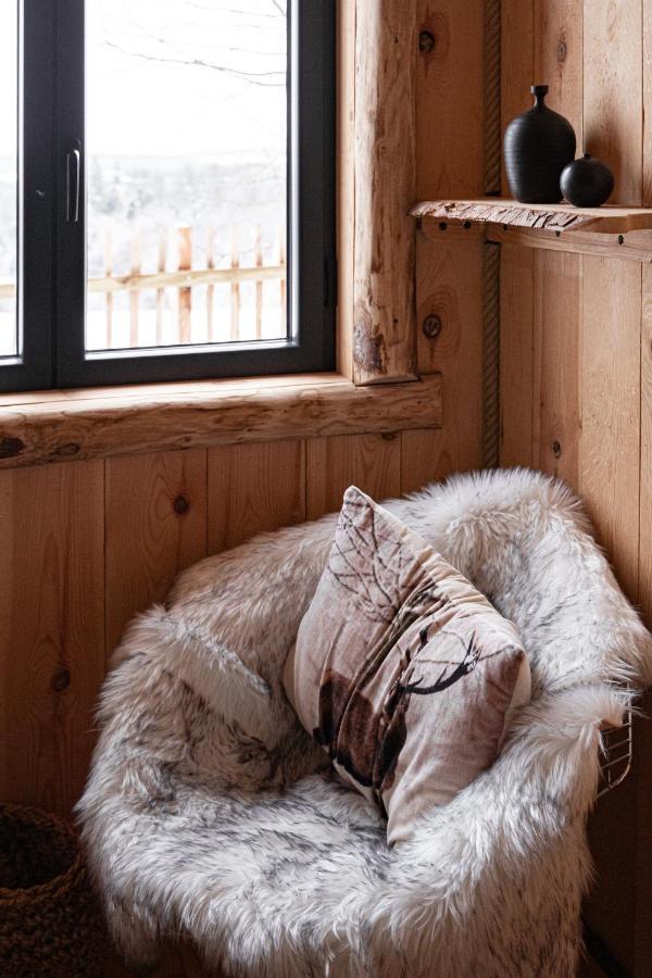La Cabane Ofuro Villa Celles  Eksteriør bilde