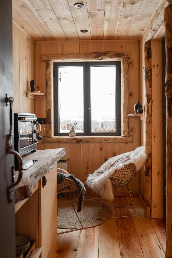 La Cabane Ofuro Villa Celles  Eksteriør bilde